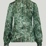 Valentino Garavani Pekin Lurex Urbs Mosaique top