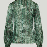 Valentino Garavani Pekin Lurex Urbs Mosaique top