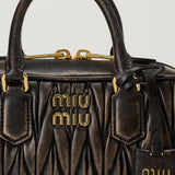 Miu Miu Arcadie matelassé leather bag