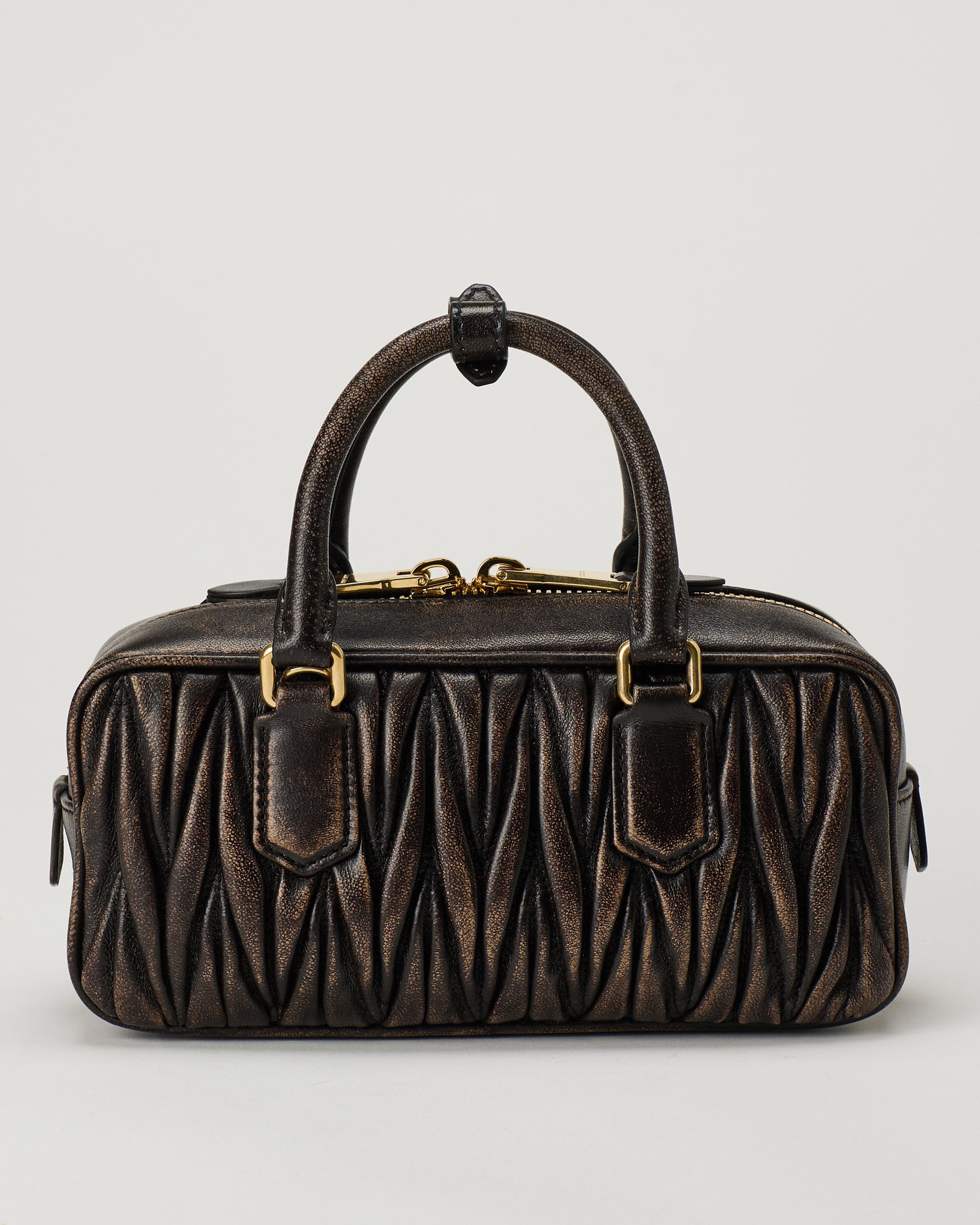 Miu Miu Arcadie matelassé leather bag – Luisa World