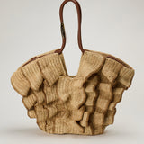 Zimmermann Goldentime medium ruffle tote