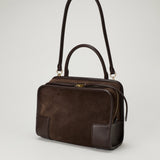 Loewe Amazona 180 medium suede tote bag