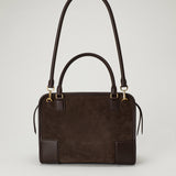 Loewe Amazona 180 medium suede tote bag