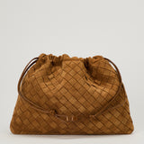 Bottega Veneta Dustbag Intrecciato leather pouch