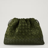 Bottega Veneta Dustbag Intrecciato suede pouch