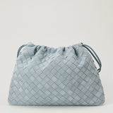 Bottega Veneta Dustbag Intrecciato suede pouch