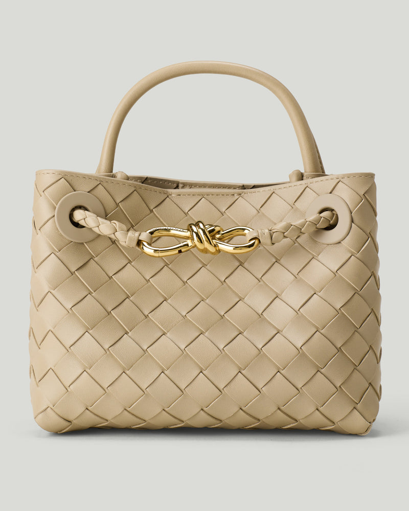 Bottega Veneta Mini Andiamo Leather Bag
