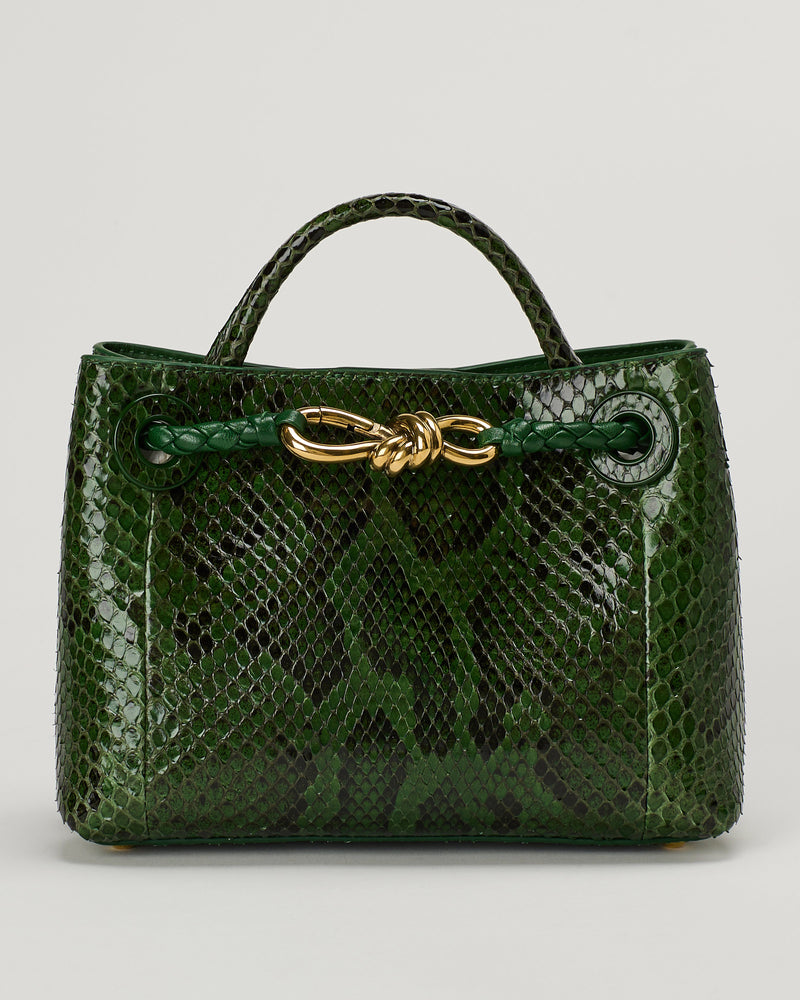 Bottega Veneta animal-print shoulder bag