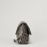 Bottega Veneta Gloss python and nappa leather bag