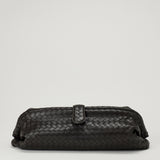 Bottega Veneta Lauren 1979 intrecciato leather clutch
