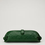 Bottega Veneta Lauren 1979 intrecciato leather clutch