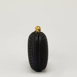 Bottega Veneta Knot Intrecciato leather clutch