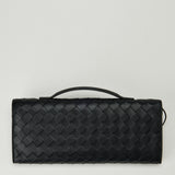 Bottega Veneta Andiamo Intrecciato leather clutch