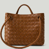 Bottega Veneta Small Andiamo Intrecciato leather top-handle bag