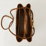 Bottega Veneta Small Andiamo Intrecciato leather top-handle bag