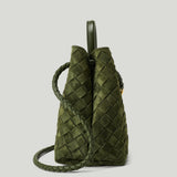 Bottega Veneta Andiamo small tweed top-handle bag