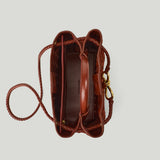 Bottega Veneta Andiamo small tweed top-handle bag