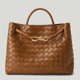 Bottega Veneta Andiamo tweed top-handle bag