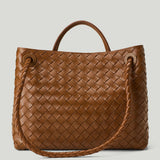 Bottega Veneta Andiamo tweed top-handle bag