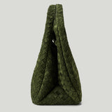 Bottega Veneta Campana large tweed shoulder bag