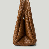 Bottega Veneta Campana Intrecciato leather shoulder bag