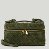 Bottega Veneta Bang Bang Intrecciato suede vanity bag