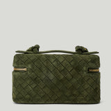Bottega Veneta Bang Bang Intrecciato suede vanity bag