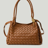 Bottega Veneta Parachute Intrecciato leather shoulder bag