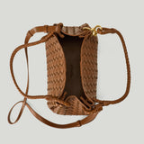 Bottega Veneta Parachute Intrecciato leather shoulder bag