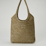 Miu Miu Ivy sequin mesh bag