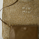 Miu Miu Ivy sequin mesh bag