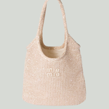 Miu Miu Ivy sequin mesh bag