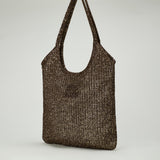 Miu Miu Ivy sequined mesh shopper bag