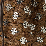 Rabanne Raffia bucket bag
