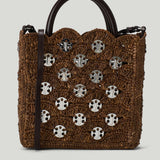 Rabanne Raffia bucket bag