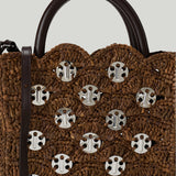 Rabanne Raffia bucket bag