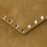 Valentino Garavani Rockstud medium suede pouch