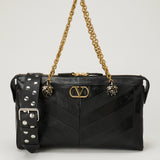 Valentino Garavani Panthea medium chevron shoulder bag