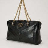 Valentino Garavani Panthea medium chevron shoulder bag