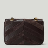 Valentino Garavani Djuna medium chevron leather shoulder bag