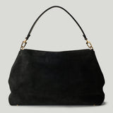 TOTEME T-Lock suede satchel bag