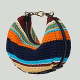 Fendi Fendigraphy mini raffia crochet bag