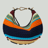 Fendi Fendigraphy mini raffia crochet bag