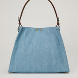 Fendi Way medium denim tote bag