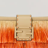 Fendi Baby B raffia-effect mini bag