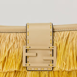 Fendi Baby B raffia-effect mini bag