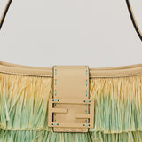 Fendi Baby B raffia-effect mini bag