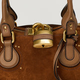 Chloé Paddington suede shoulder bag