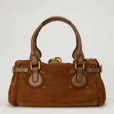 Chloé Paddington suede shoulder bag
