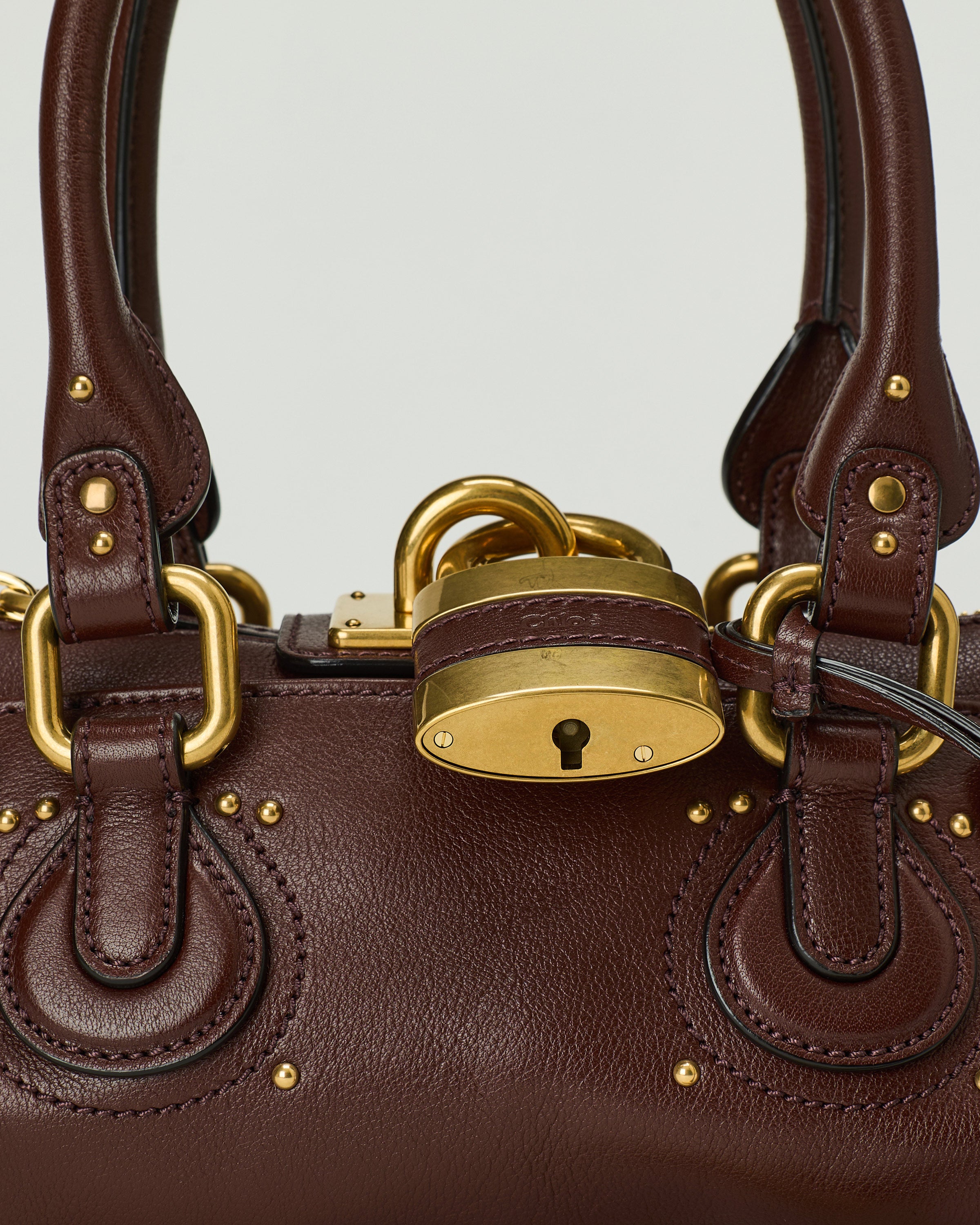 CHLOE Chloé Paddington small leather tote bag – Luisa World
